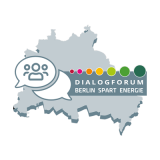 Logo, Dialogforum, Berlin spart Energie, EUMB Pöschk