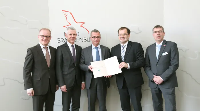 Unterzeichnung der Umweltpartnerschaft Land Brandenburg