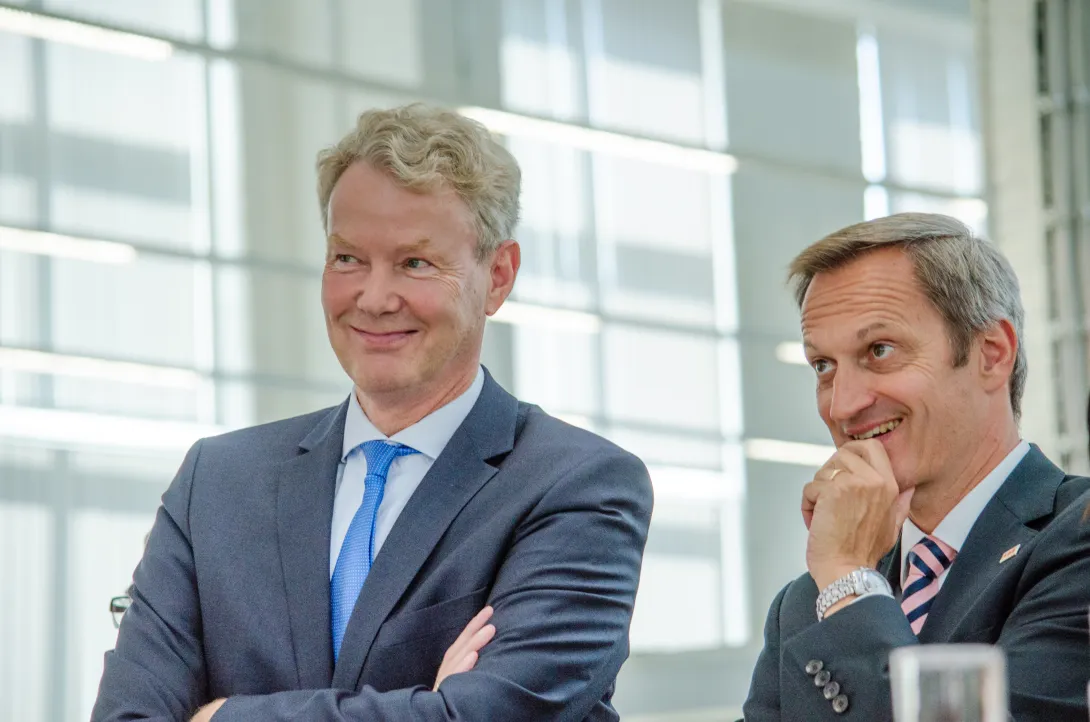 Christian Amsinck und Markus Ochsner