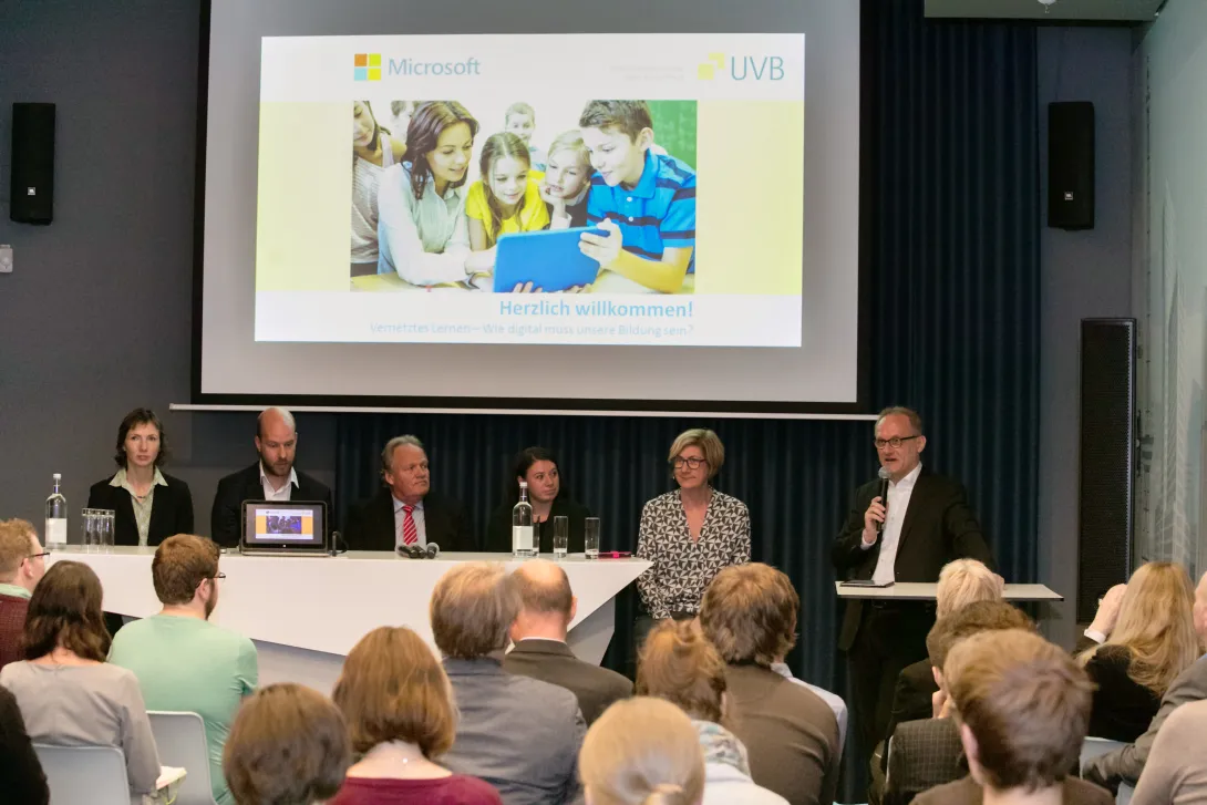 Digitale Bildung - Podiumsdiskussion